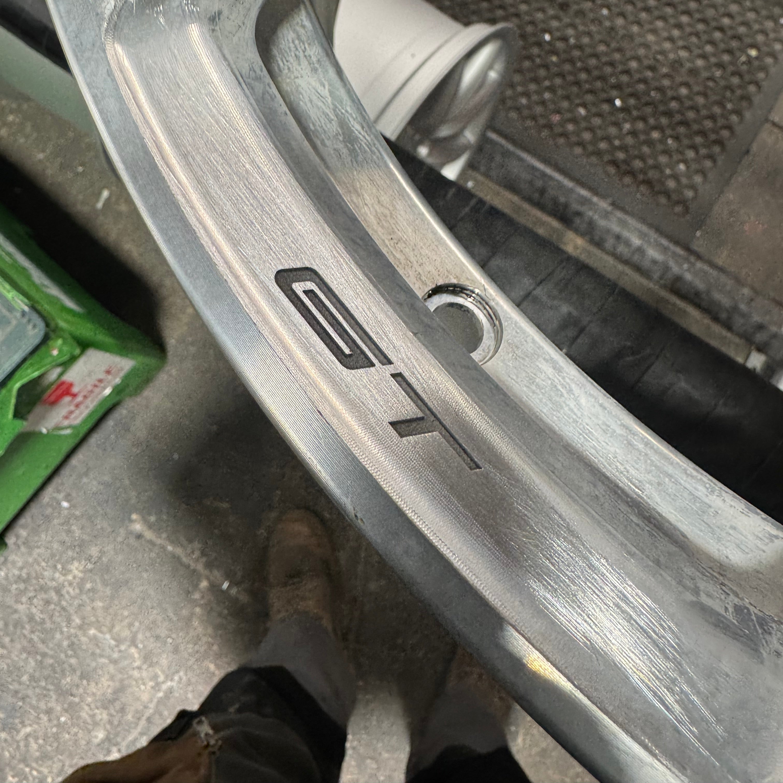 ALLOY WHEEL LASER ENGRAVING / ETCHING