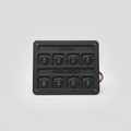 SWITCH PANEL UNIVERSAL 8 WAY 12V/24V